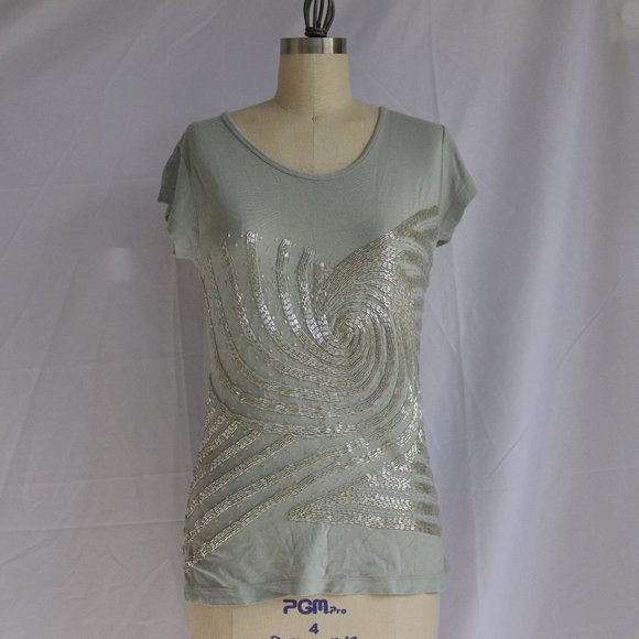 Kate Moss for Top Shop Hand Beaded Top - NWT - Picture 1 of 12